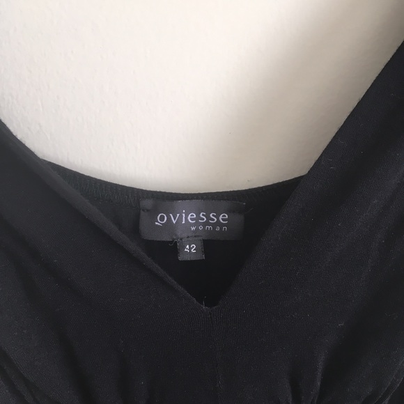 SALE Oviesse | Black Italian Braided Dress Small - Picture 2 of 4